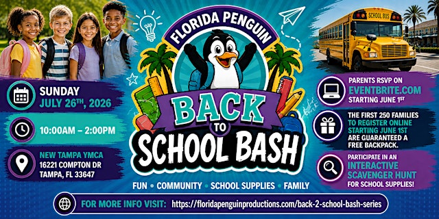 Image principale de YMCA New Tampa Back To School Bash