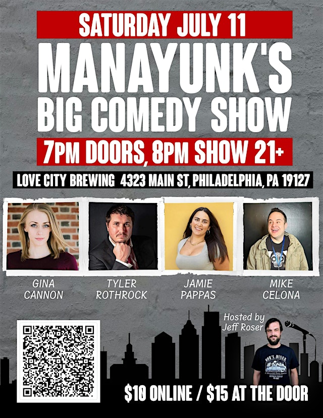 Image principale de Manayunk's Big Comedy Show at Love City