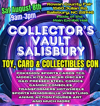 Image principale de Collector's Vault Salisbury Toy, Card and Collectibles Con