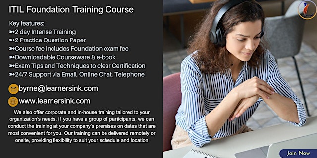 Image principale de Upcoming ITIL 5 Foundation Course in Los Angeles, CA – Limited Slots