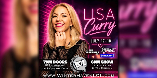 Image principale de Lisa Curry from Comedy Central!