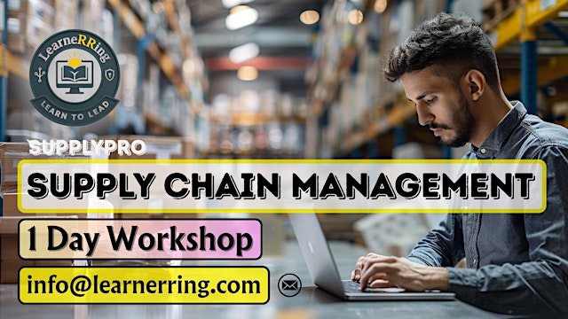 Image principale de Supply Chain Management 1-Day Workshop | Oklahoma City, OK
