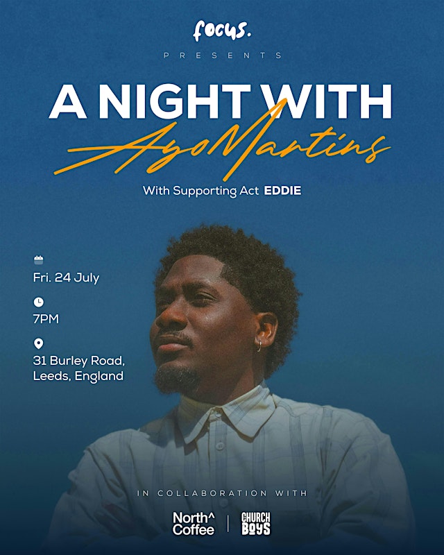 Imagem principal de focus. presents: A Night With AyoMartins