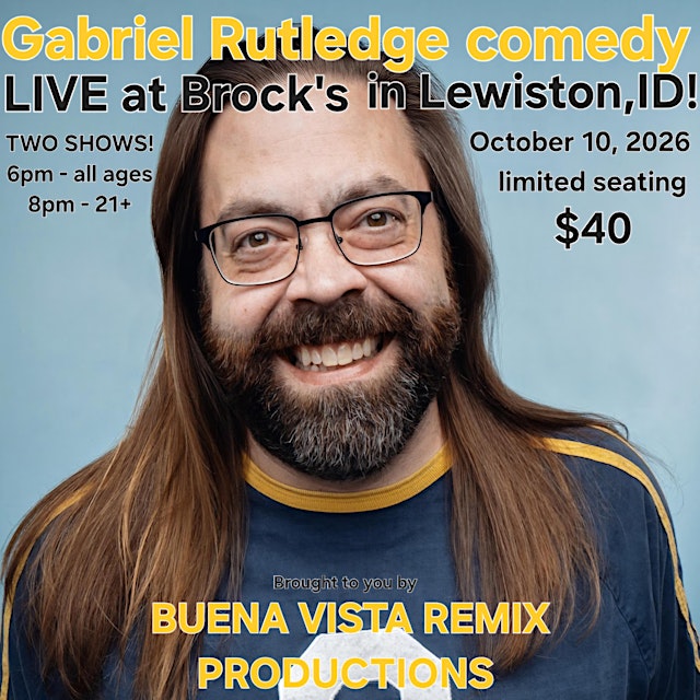 Image principale de Gabriel Rutledge comedy at Brock's