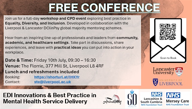 Image principale de FREE - EDI Innovations & Best Practice in Mental Health Service Delivery