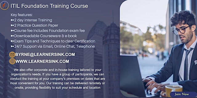 Hauptbild für Upcoming ITIL 5 Foundation Course in Columbia, SC – Limited Slots