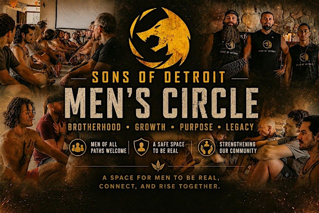Image principale de Sacred Men's Group with Sons of Detroit - Farmington