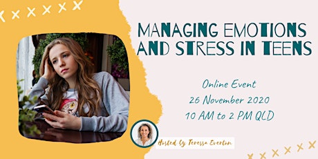 Managing Stress and Emotions in Teens primary image