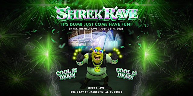 Imagen principal de Shrek Rave @ DECCA LIVE
