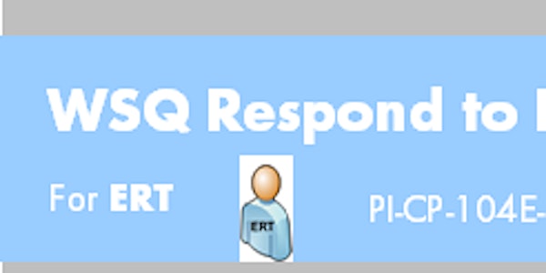 WSQ Respond to Fire Incident in Workplace (PI-CP-104E-1) Register: Run 276