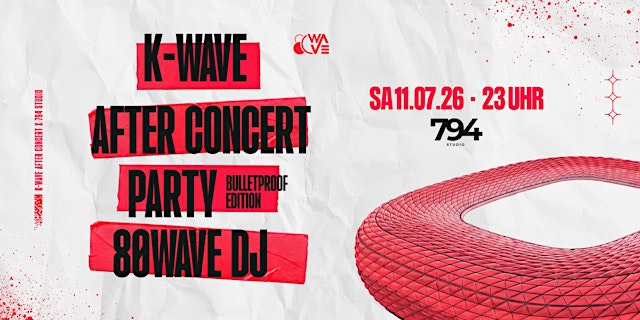 Hauptbild für SA 11.07 | K-WAVE Munich: After Concert Party @ 794 Studio