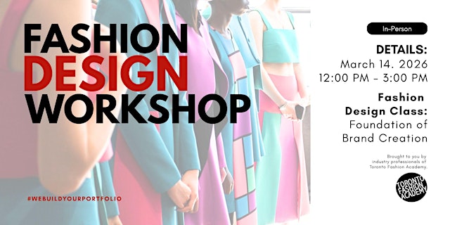 Image principale de Fashion Design Workshop