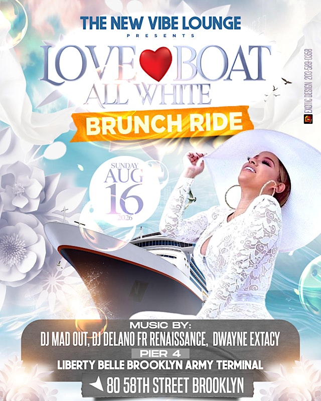 Image principale de LOVE ❤️ BOAT BRUNCH RIDE 2026