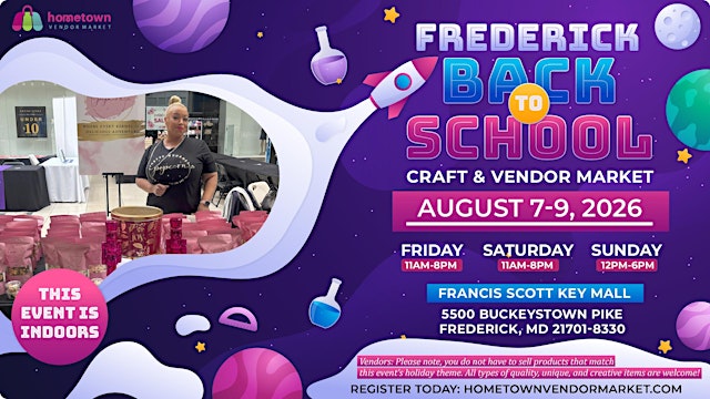 Frederick Back To School Craft & Vendor Market primary image