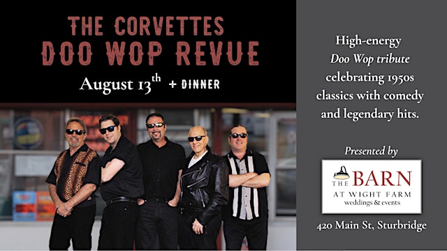 The Corvettes Doo Wop Revue & DINNER primary image