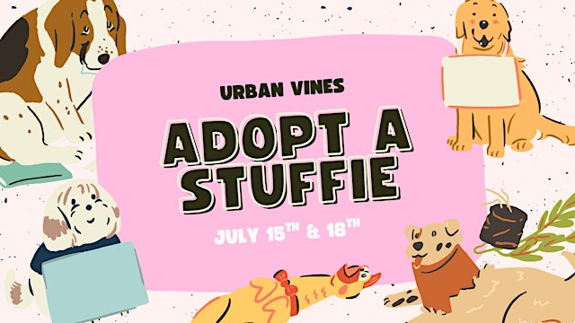 Image principale de Adopt a Stuffed Dog!-- National Hot Dog Day & Dog Days of Summer