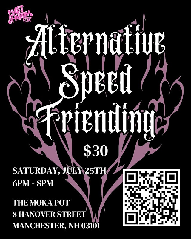 Image principale de Alternative Speed Friending in Manchester, NH!