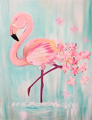 Image principale de Flamingo - Tipsy Brush Painting Party!