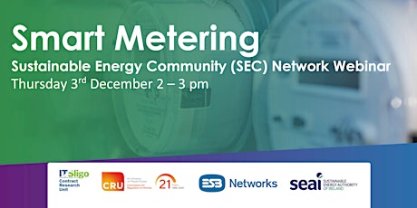 Smart Metering - Sustainable Energy Community (SEC) Network Webinar primary image