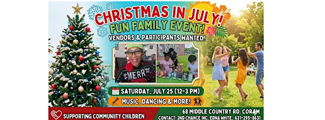 Imagen principal de Christmas in July: Summer Snowflake Celebration