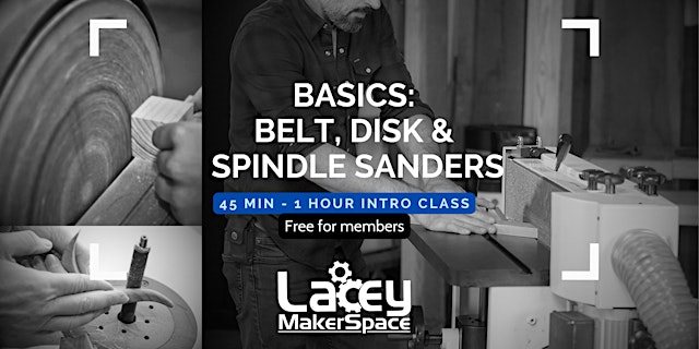 Imagen principal de BASICS: Belt, Disk & Spindle Sanders