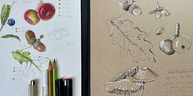 Imagen principal de Botanical Sketchbook Workshop at Summer Leys (17th July)