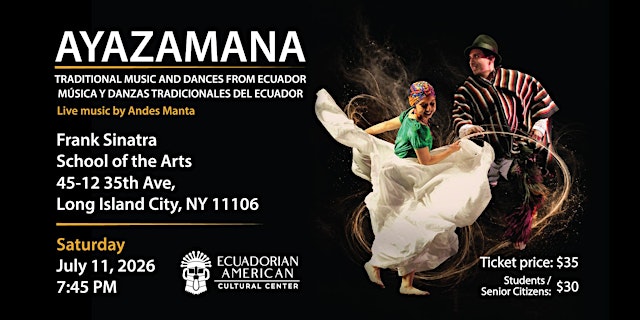Ayazamana: Traditional Music & Dances from Ecuador primary image