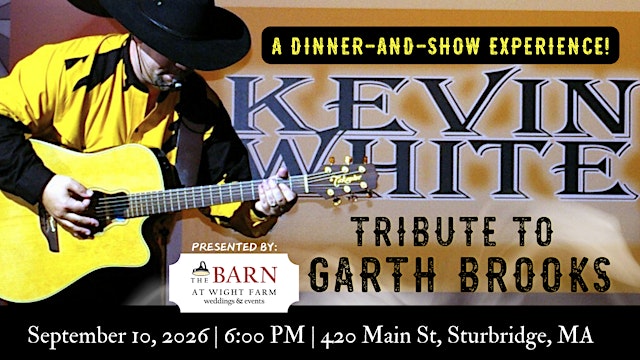 Tribute to Garth Brooks | Kevin White | + Dinner primary image