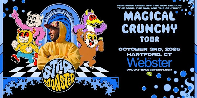 Imagen principal de STAR MONSTER "Crunchy Tour" - Hartford, CT