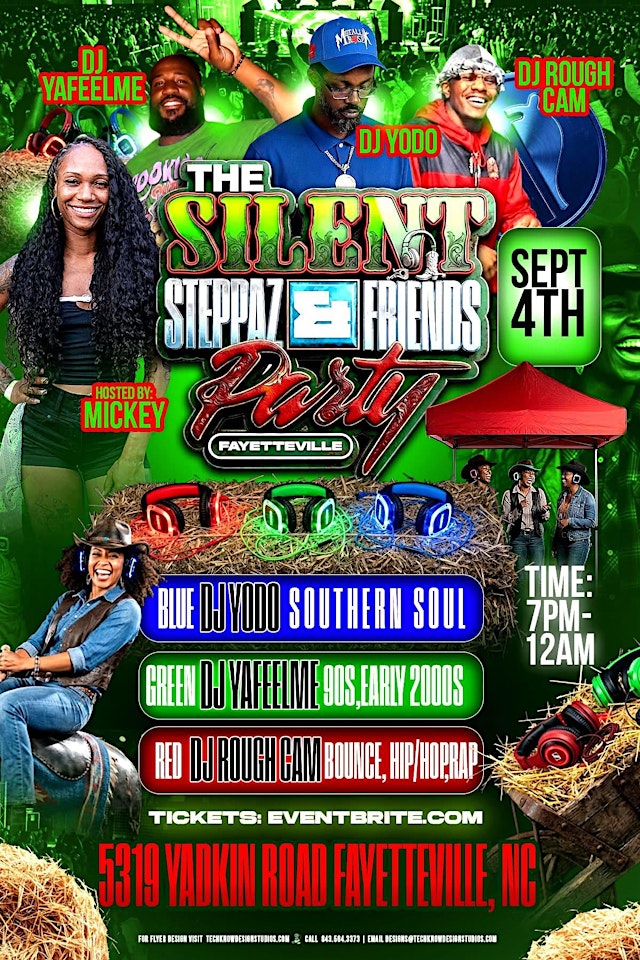 Hauptbild für MICKEY'S SILENT " STEPPAZ & FRIENDS" FAYETTEVILLE EDITION