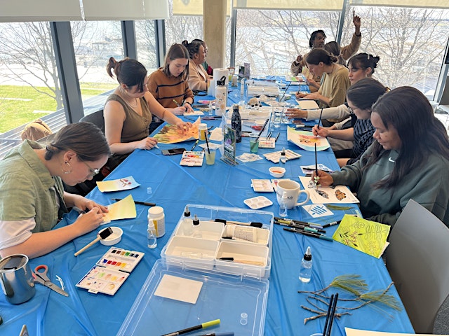 Image principale de FREE Nature Art for Human Connection Workshop at Quince Orchard Library