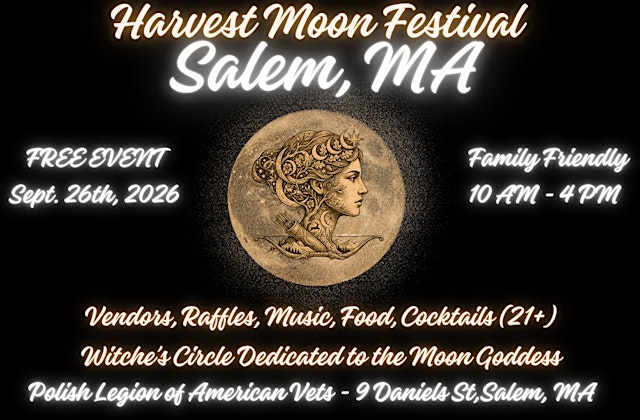 Hauptbild für Harvest Moon Festival, Salem, Massachusetts!