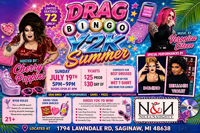Drag Bingo Y2K Summer primary image