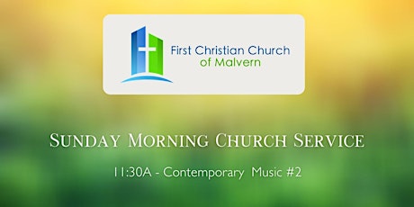 Sunday, November 29: Contemporary Worship Service #2 @ 11:30am primary image