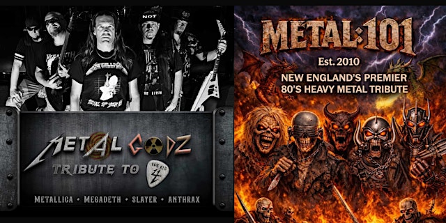 Image principale de Metal Godz - Metallica/Megadeth/Slayer/Anthrax Tribute // Metal: 101