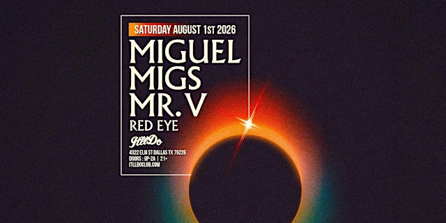 Miguel Migs at It'll Do Club primary image