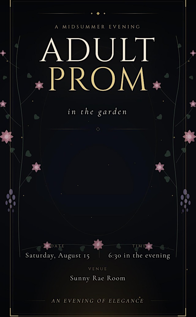 Image principale de Adult Prom Into the Garden