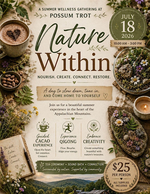 Imagem principal do evento Nature Within: A Summer Wellness Gathering