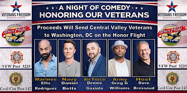 A Night of Comedy Honoring our Veterans primary image