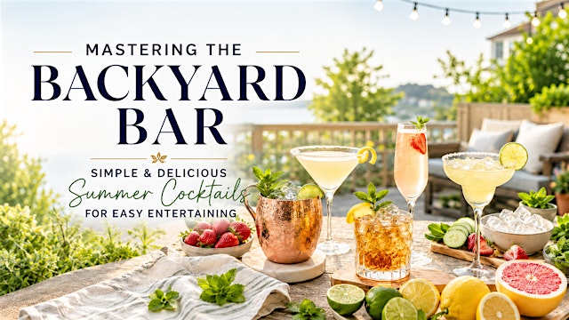 Image principale de MASTERING THE BACKYARD BAR