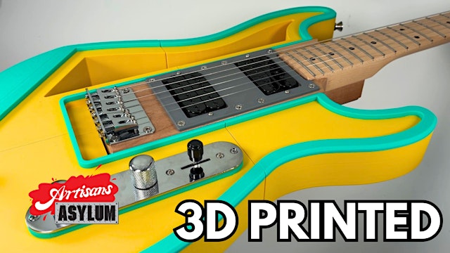 Image principale de Build Your Own Functional 3D Printed Guitar