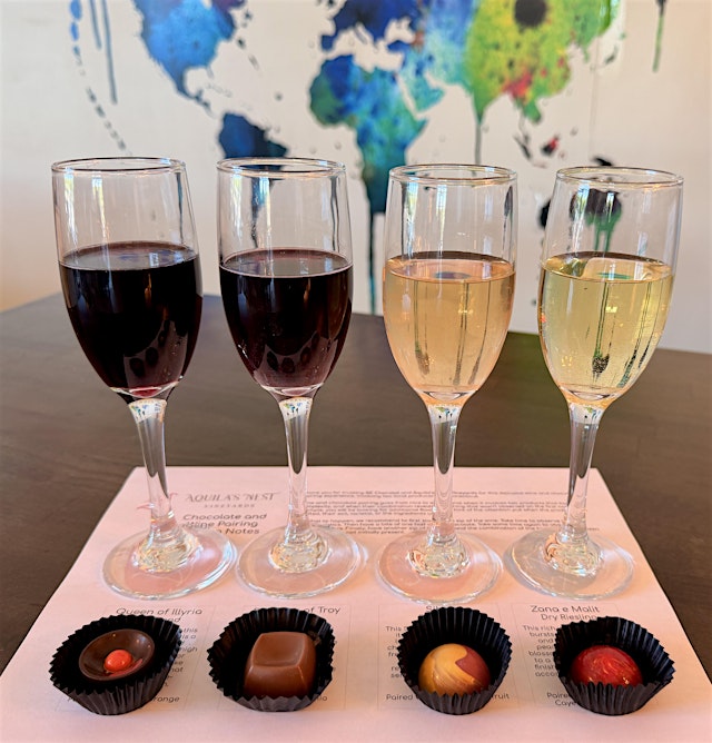 Image principale de Chocolate and Wine Pairing
