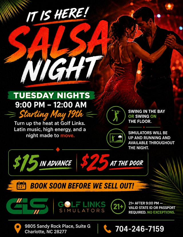 Image principale de Salsa Night @ GOLF LINKS