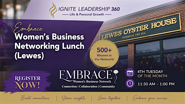 Embrace: Women's Business Networking Lunch (Sussex County) primary image