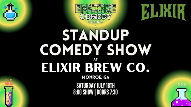 Imagen principal de Standup Comedy at Elixir Brew Co! (Monroe, GA)