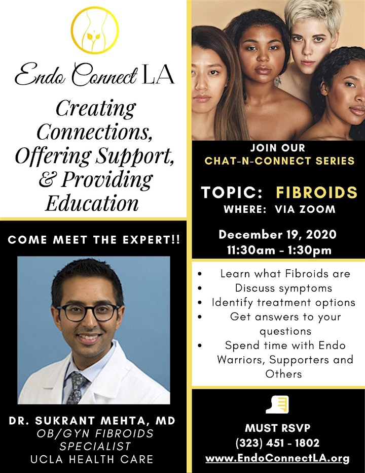 Chat-N-Connect Series:  Let's discuss Fibroids (Leiomyoma) image