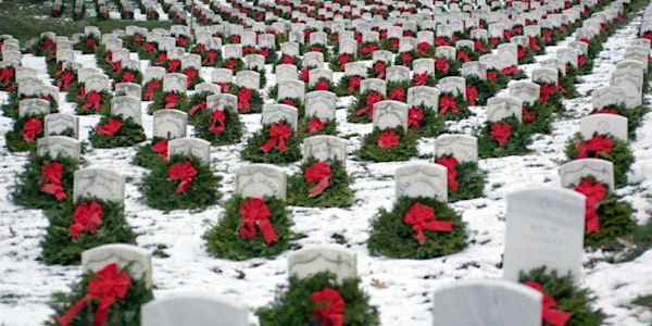 Wreaths Across NH-Dover; Christmas wreaths on Veterans gravesites