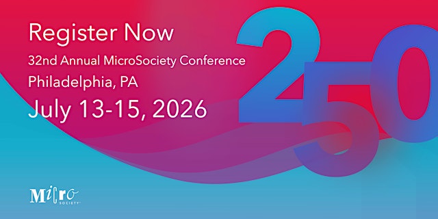 Image principale de 32nd Annual MicroSociety Conference