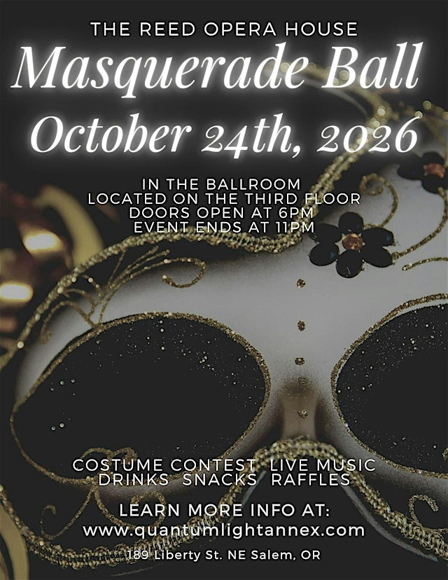Image principale de 5th Annual Masquerade Ball organized by Quantum Light Annex