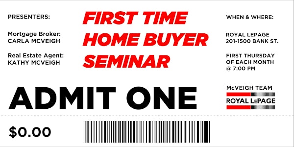 First Time Home Buyer Seminar Ottawa • Free